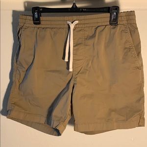 J. Crew Men’s Drawstring Khaki Shorts
